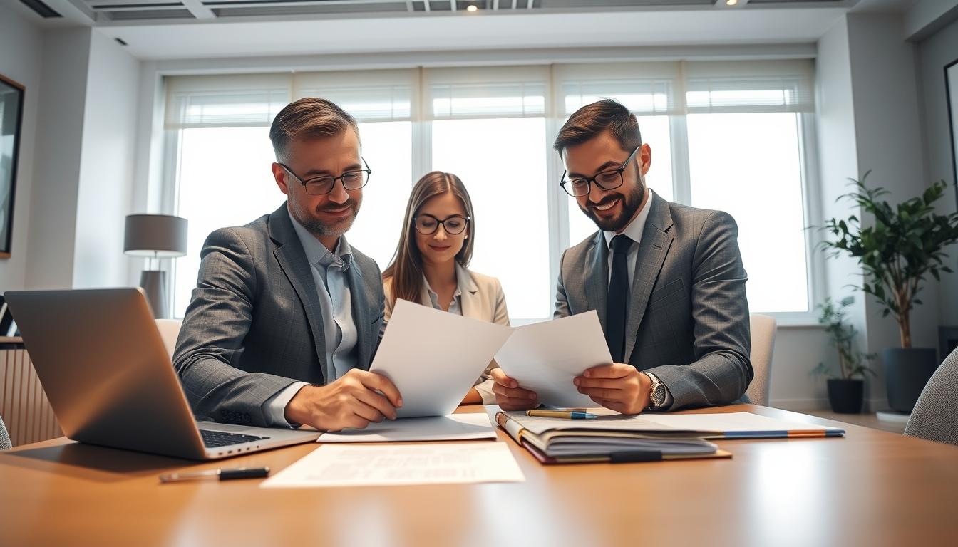 Business contract documents